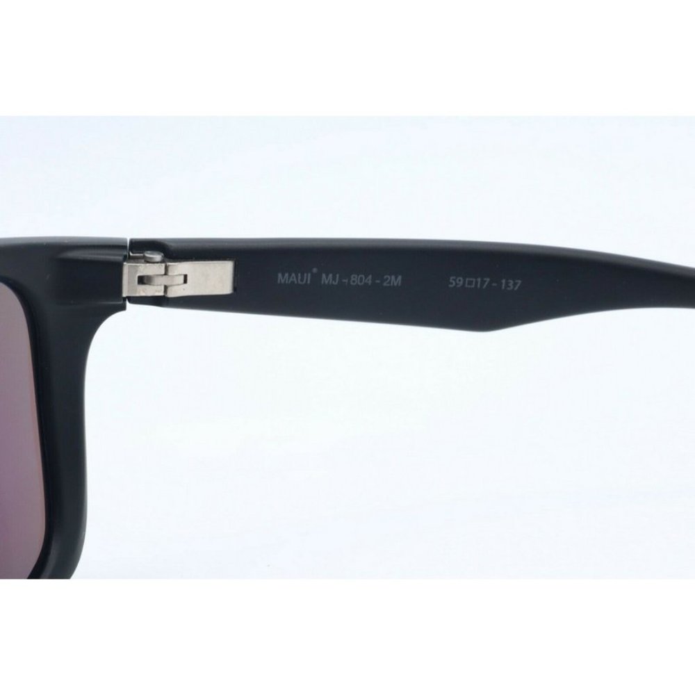 Maui Jim Makoa Mj 804-2m Square Black Sunglasses … - image 3
